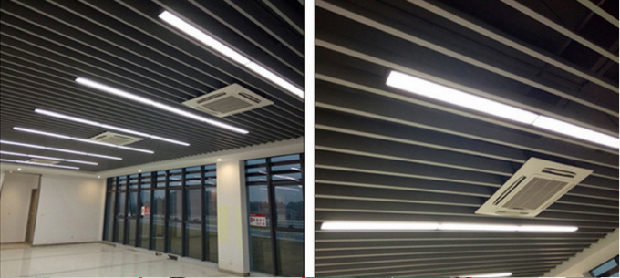 Mordern, das verschobene lineare LED-Beleuchtung, LED-Büro-Licht hängt